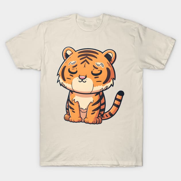 A little tiger very sure of himself, I would say very confident T-Shirt by CutePlanetEarth